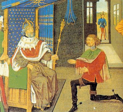 Isaac II Ange est replacé sur le trône impérial par son fils Alexis IV.